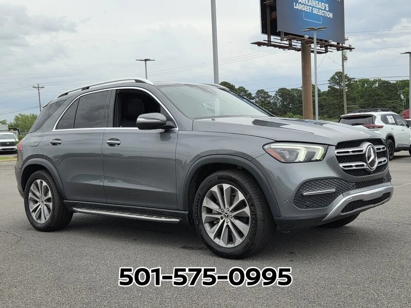 Used 2022 GRAY MERCEDES-BENZ GLE 350 4MATIC® SUV image 4