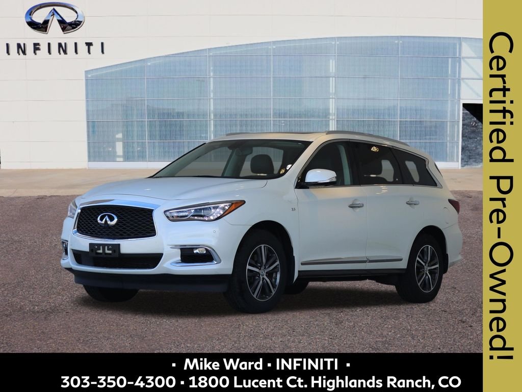 Certified Used 2017 White INFINITI Base image 1