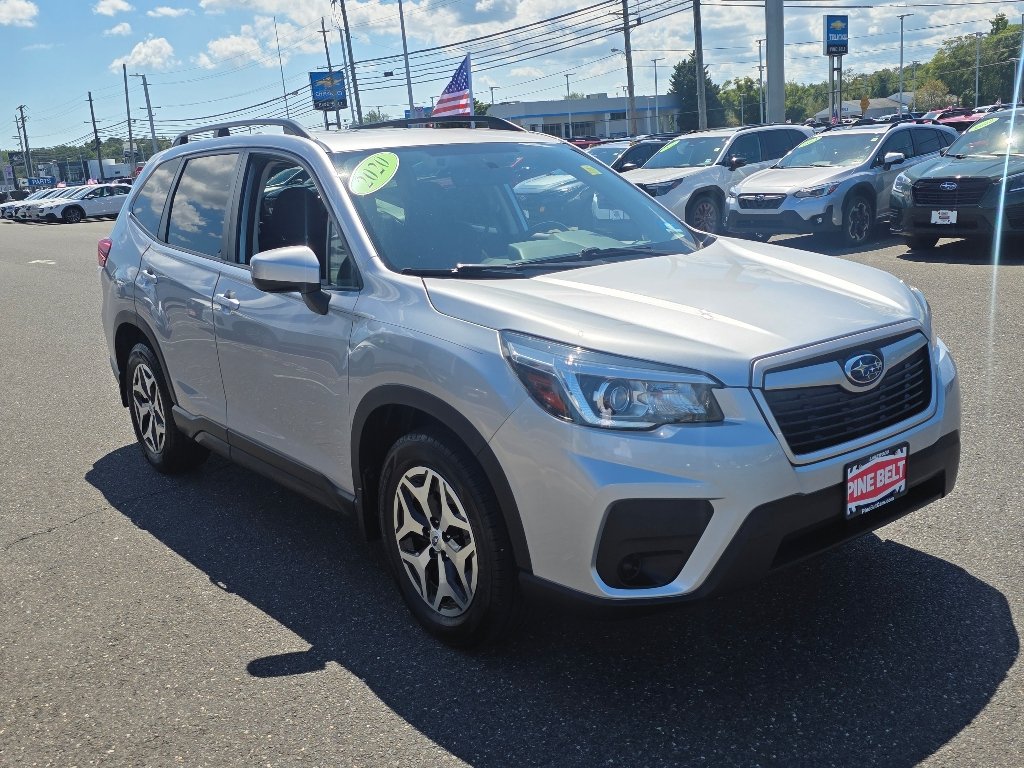 Certified Used 2020 Ice Silver Metallic Subaru Premium image 10