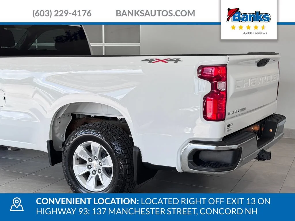 Certified Used 2021 SUMMIT WHITE Chevrolet Work Truck image 6