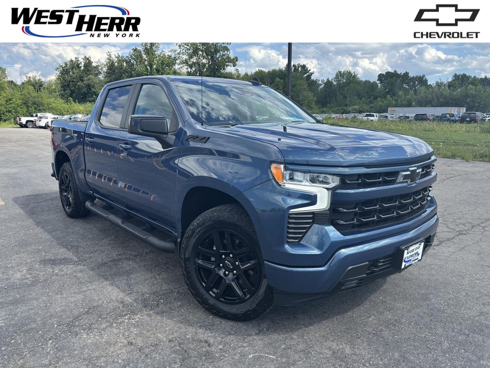 Used 2024 Lakeshore Blue Metallic Chevrolet RST image 1