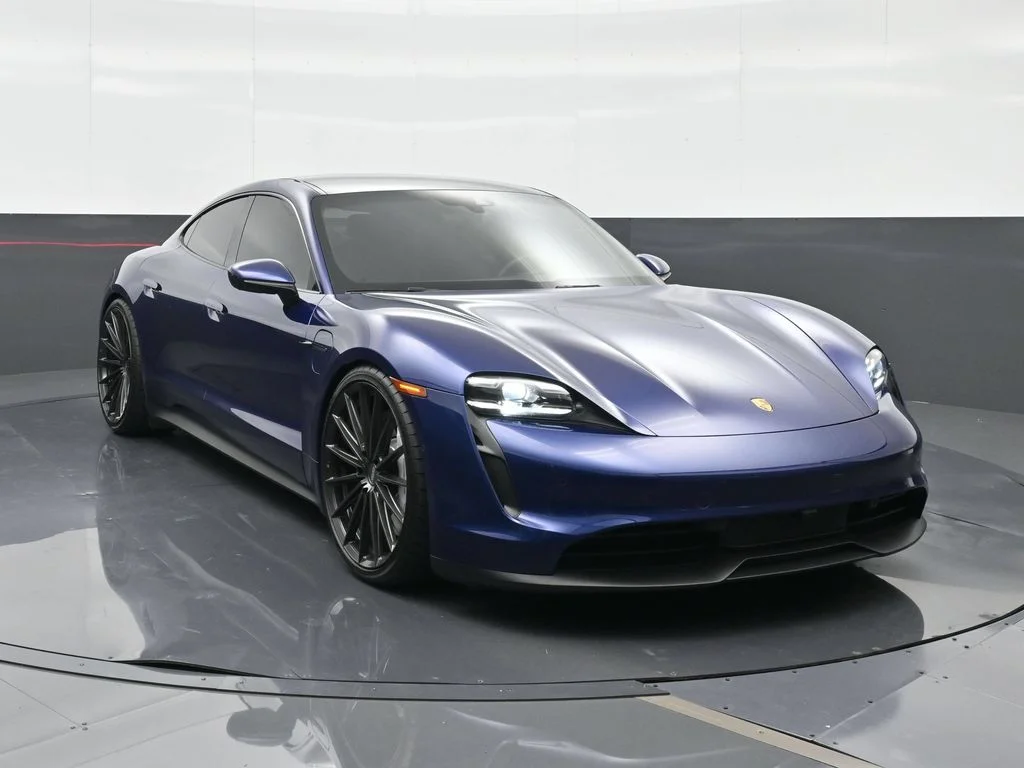 Used 2020 Blue Porsche 4S image 4