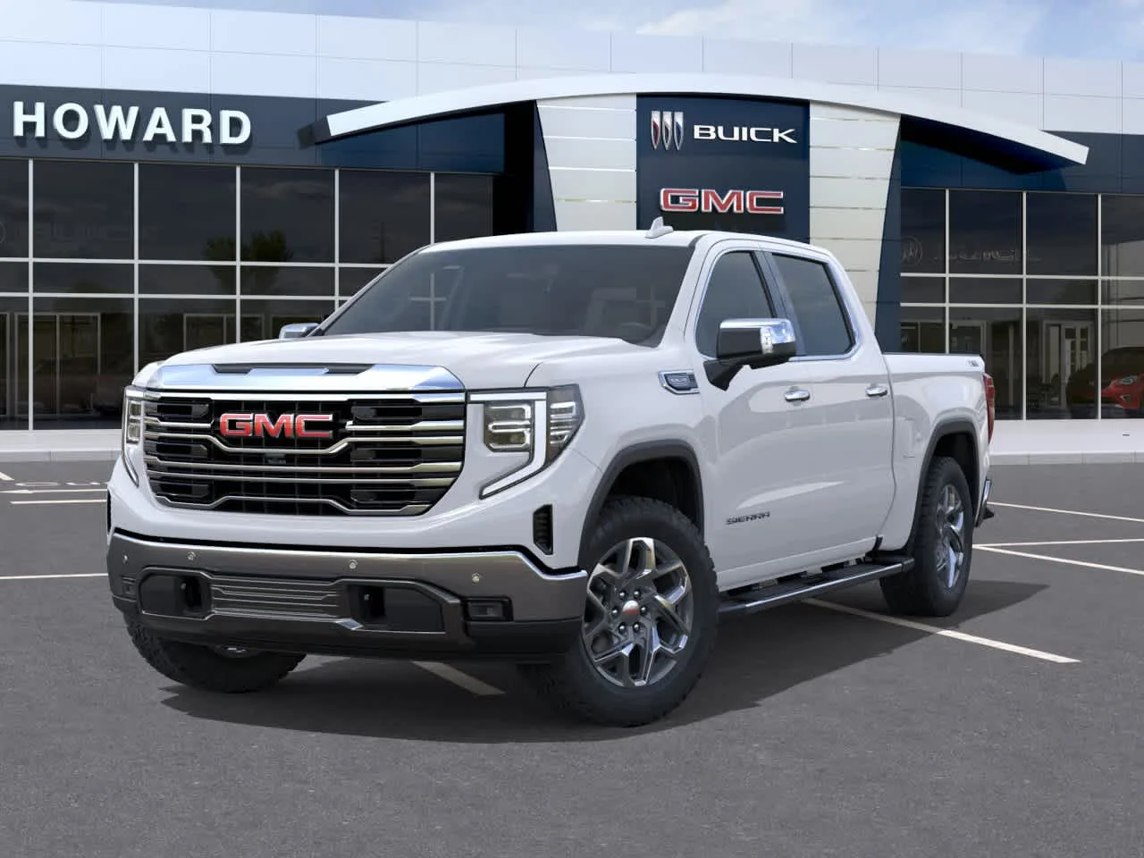 New 2026 Summit White GMC SLT image 6