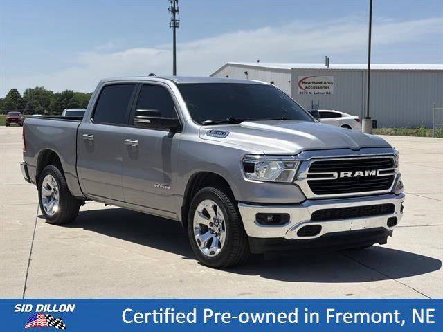 Used 2021 Billet Silver Metallic Clearcoat Ram Big Horn image 2