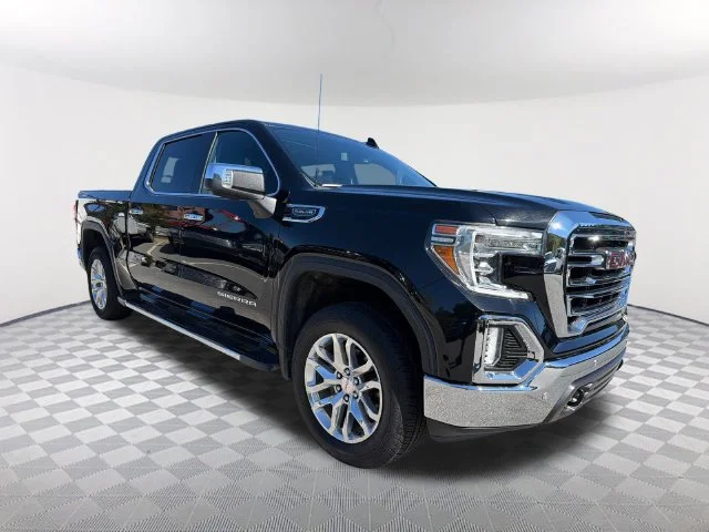 Used 2021 ONYX BLACK GMC SLT image 3