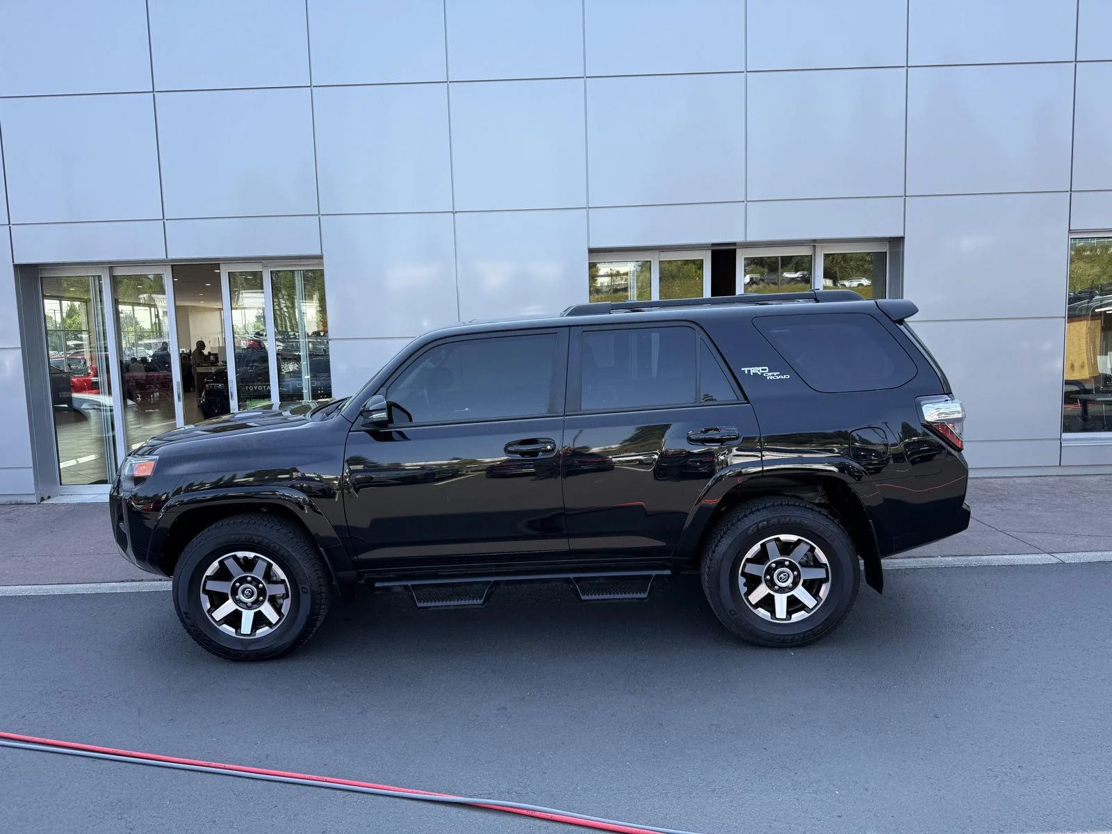 Used 2024 Midnight Black Metallic Toyota TRD Off Road Premium image 4