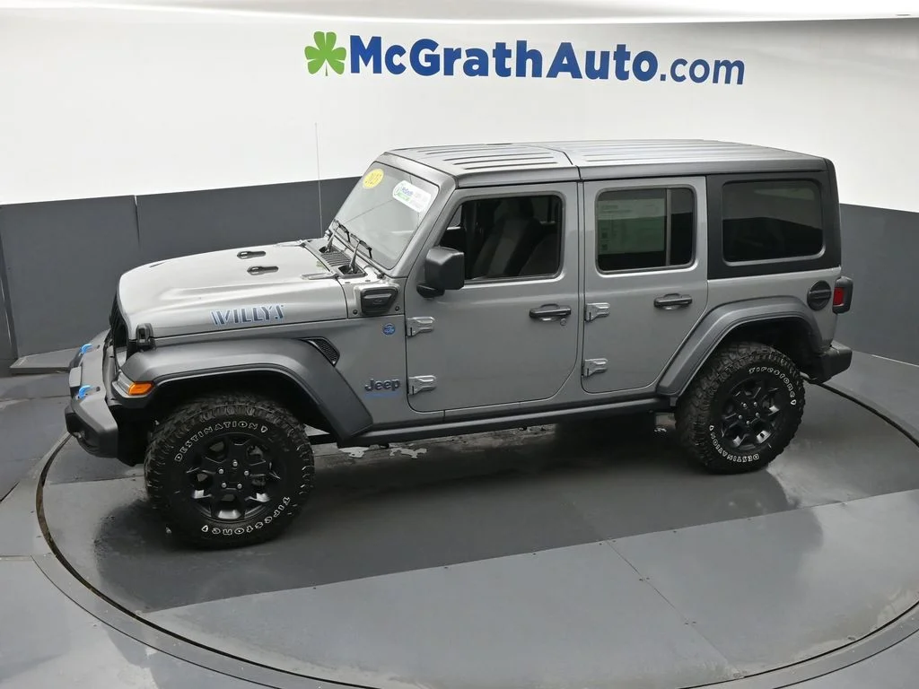 Used 2023 Gray Jeep Willys 4xe image 21