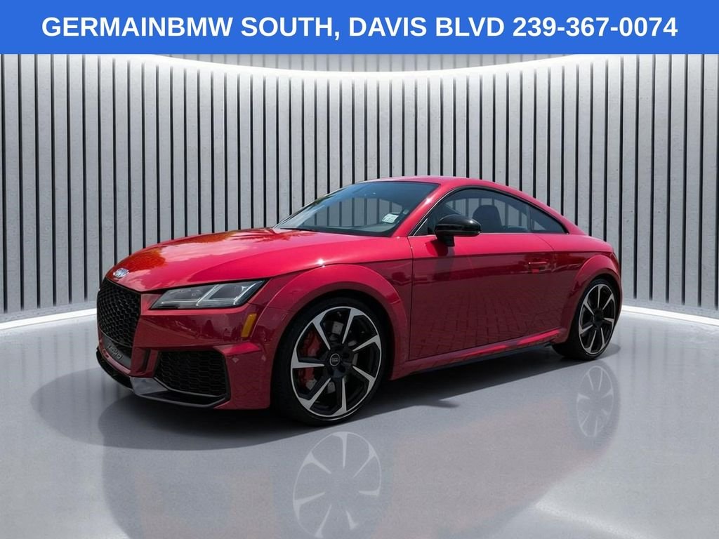 Used 2021 Tango Red Metallic Audi 2.5T image 1