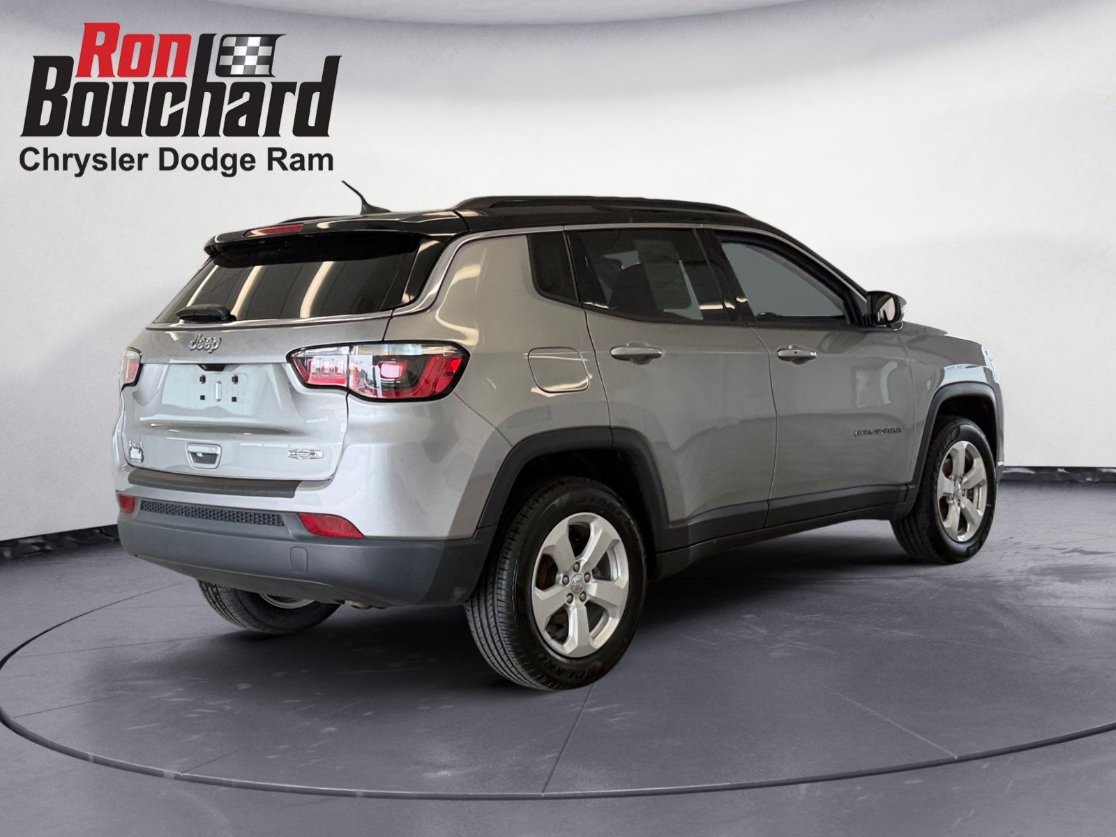 Certified 2019 Jeep Compass Latitude with VIN 3C4NJDBB1KT714167 for sale in Fitchburg, MA