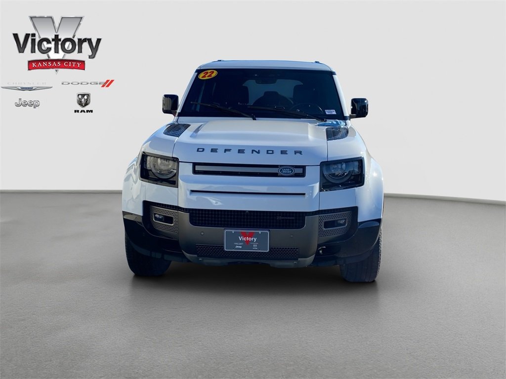 Used 2022 Land Rover Defender X-Dynamic HSE with VIN SALE37RU2N2079865 for sale in Kansas City