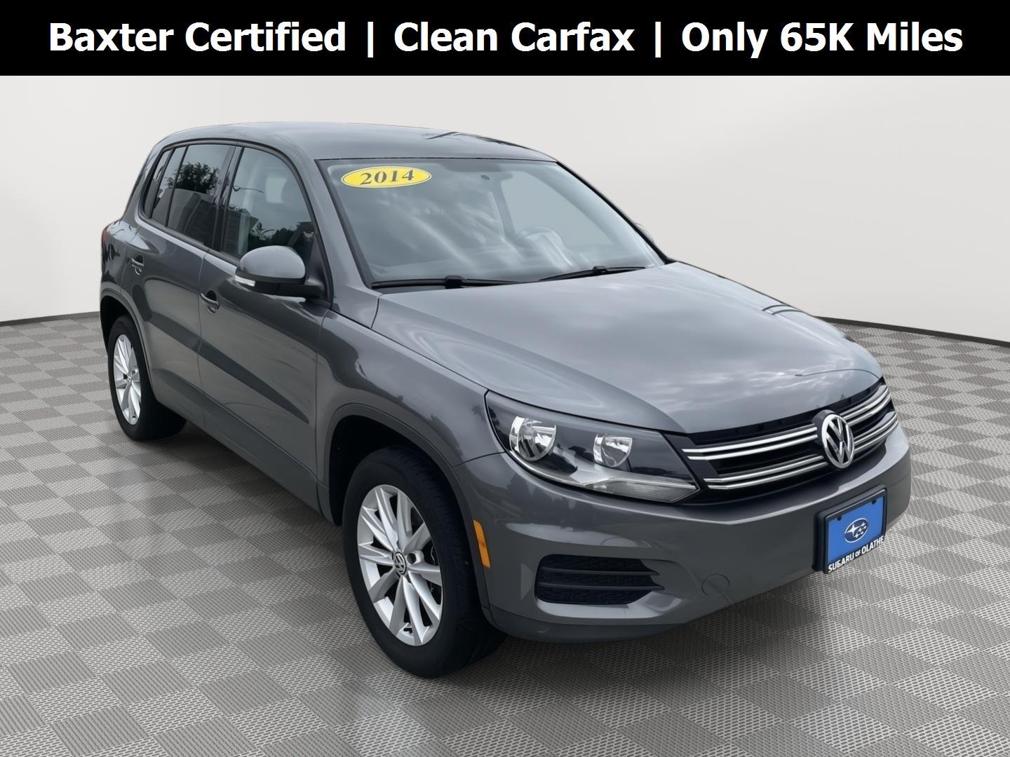 Used 2014 Pepper Gray Metallic Volkswagen SE image 1