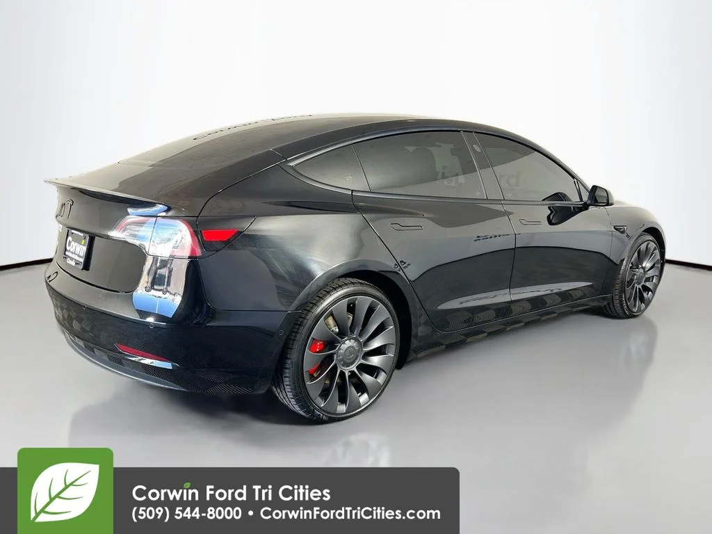 Used 2021 Black Tesla Performance image 15