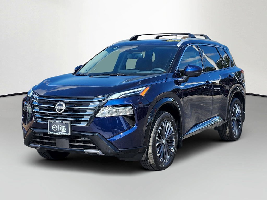 Certified Used 2026 Blue Nissan Platinum image 3