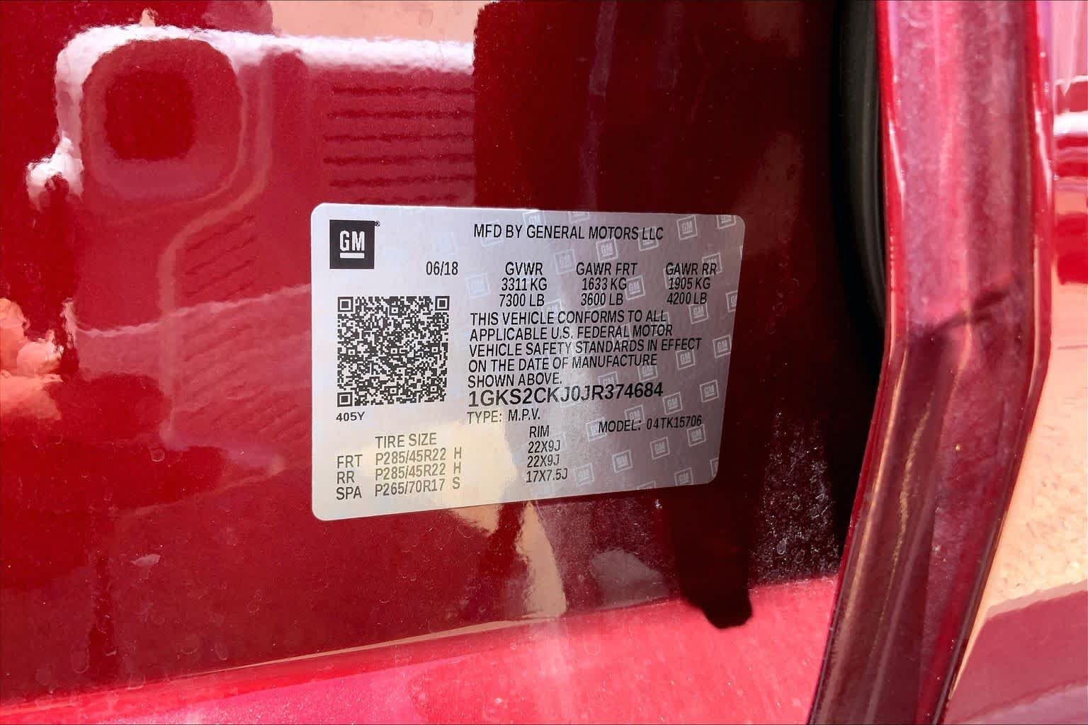 Used 2018 Crimson Red Tintcoat GMC Denali image 37