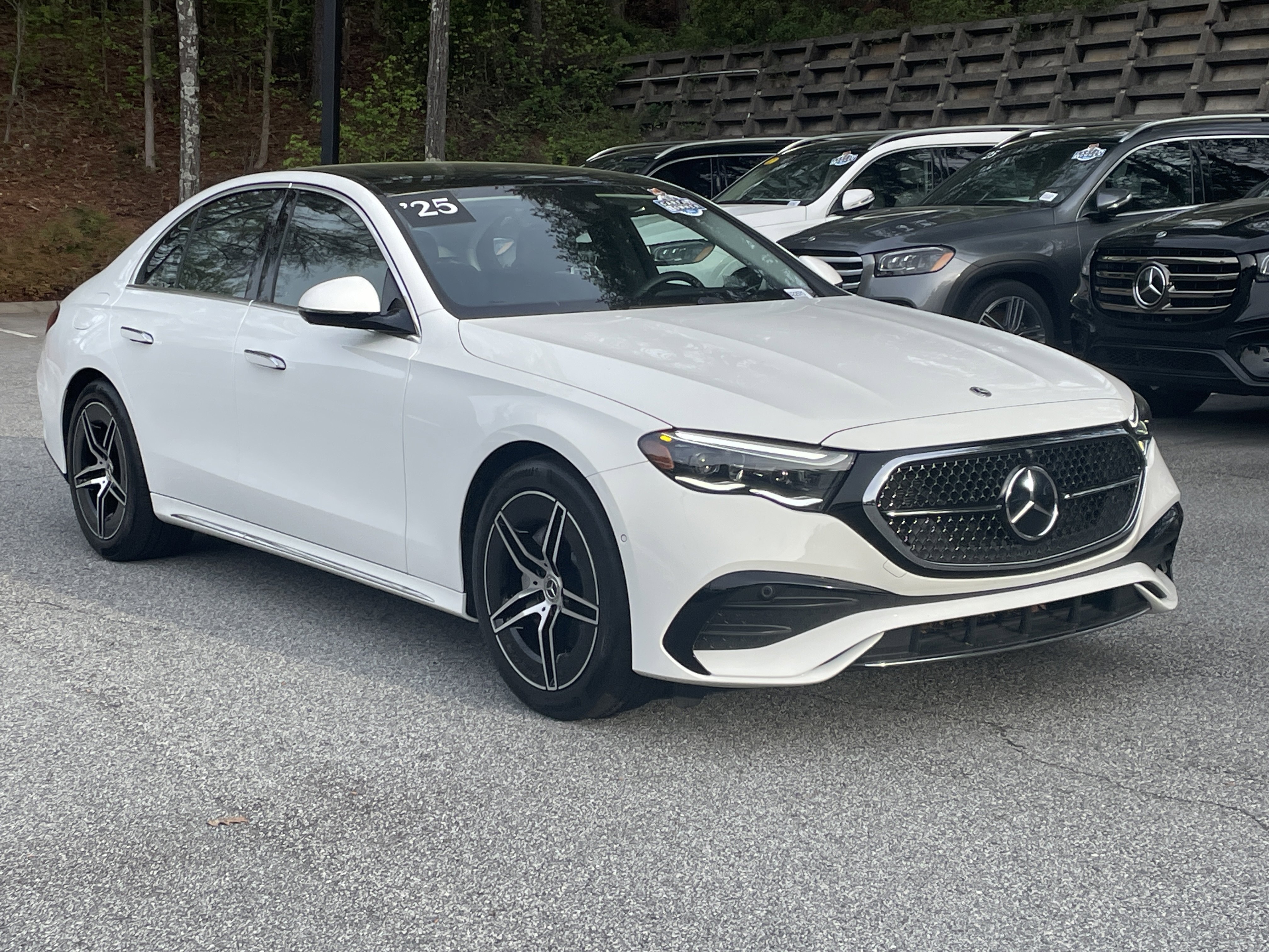 Certified Used 2025 Polar White Mercedes-Benz E 350 RWD Sedan image 4
