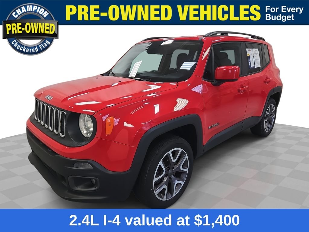 Used 2015 Colorado Red Jeep Latitude image 1