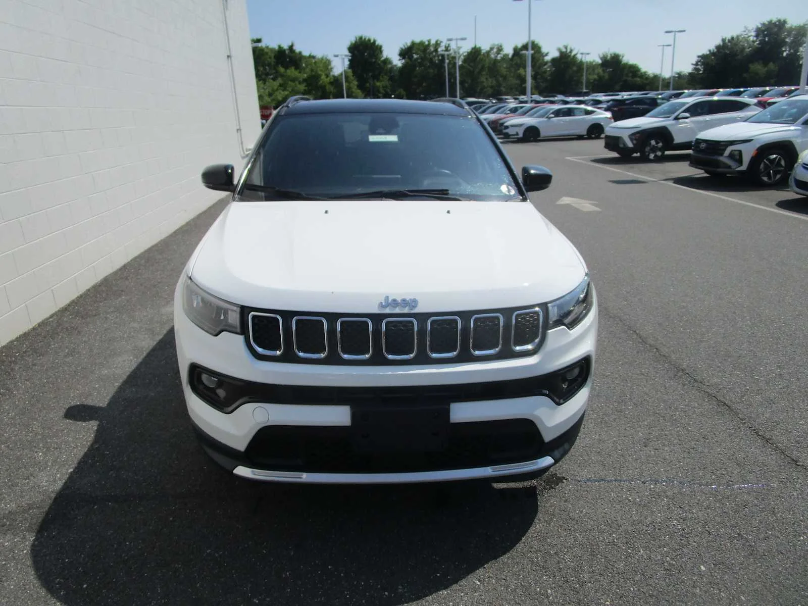 Used 2023 Bright White Clearcoat Jeep Limited image 2