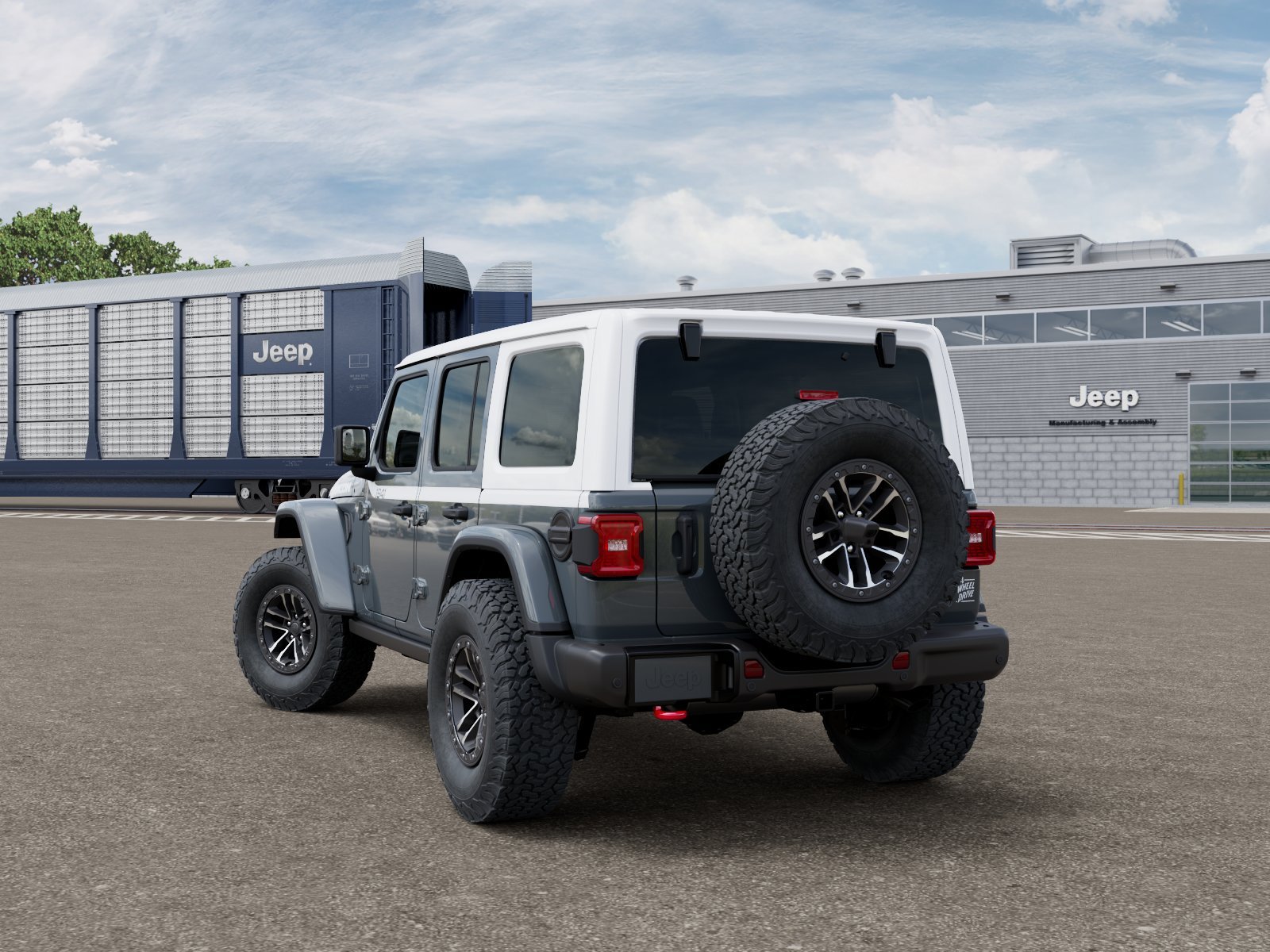New 2026 Anvil Clear-Coat Exterior Paint Jeep Rubicon X image 3