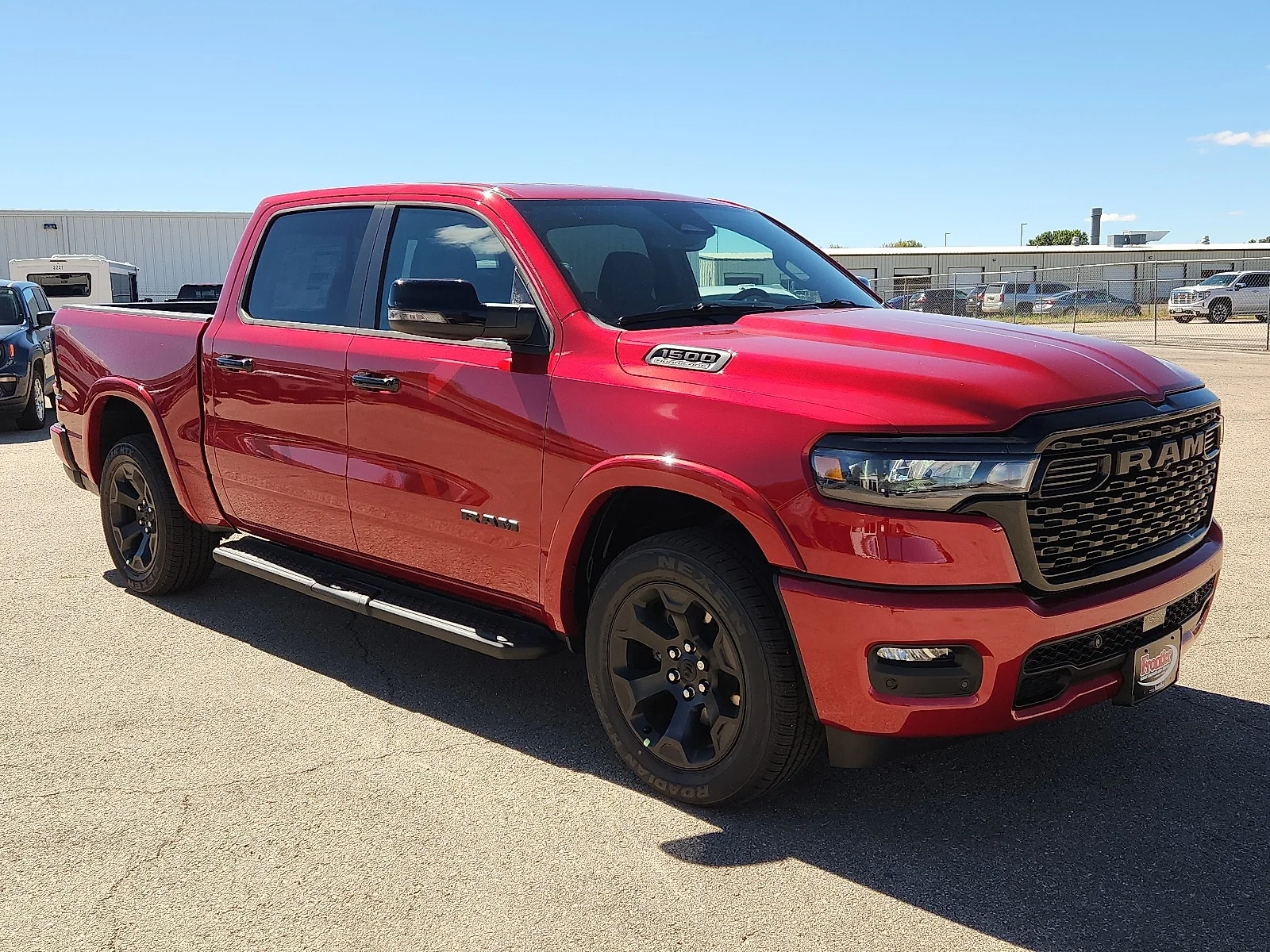 New 2027 Molten Red Pearl-Coat  Paint Ram LONE STAR CREW CAB 4X4 5