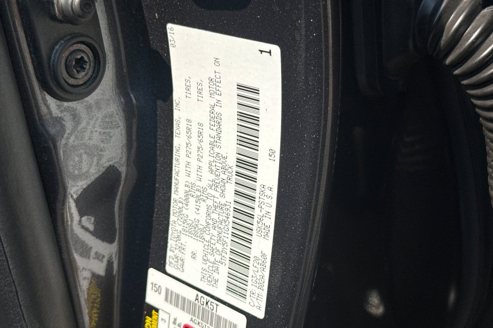 Used 2016 Gray Toyota TRD Pro image 25