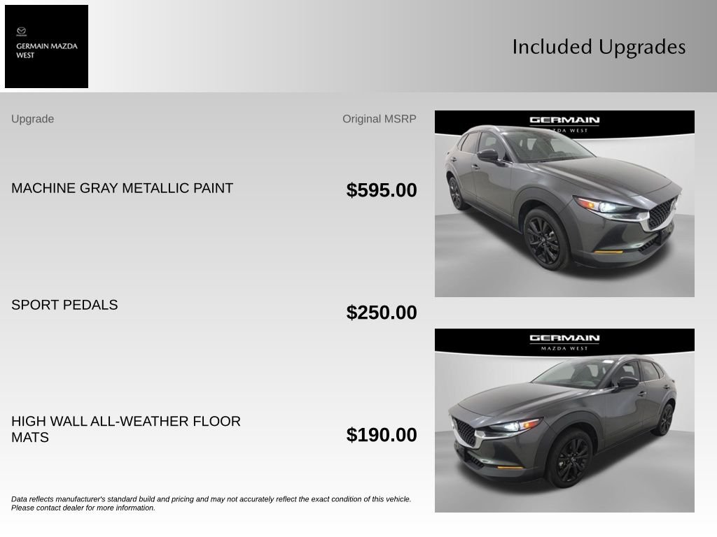 Used 2023 Gray Mazda 2.5 Turbo Premium Plus Package w/Premium Plus Package image 10