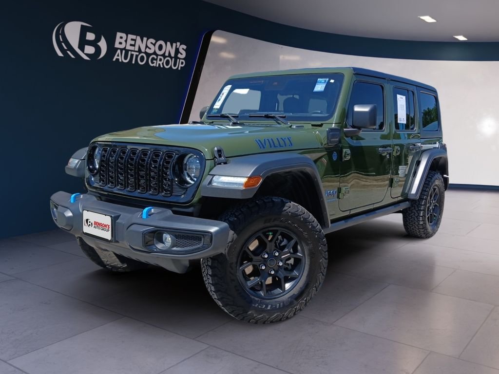 Used 2024 Green Jeep Willys 4xe image 1