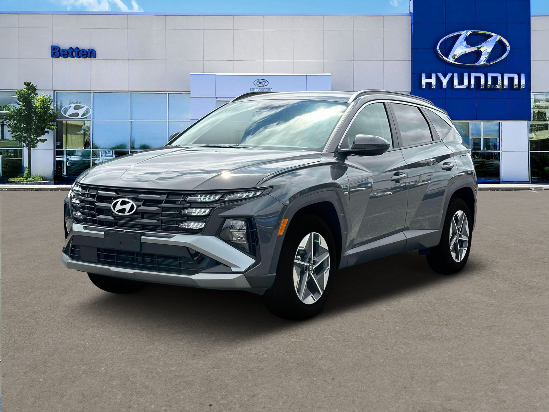 New 2026 Gray Hyundai SEL AWD image 1