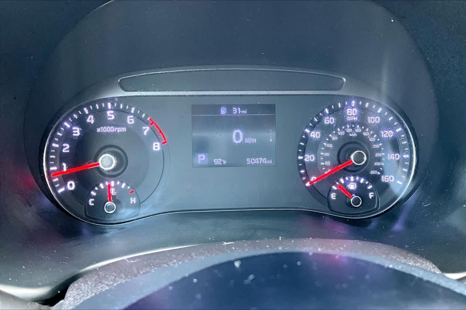 Used 2020 Cherry Black Kia LX image 26