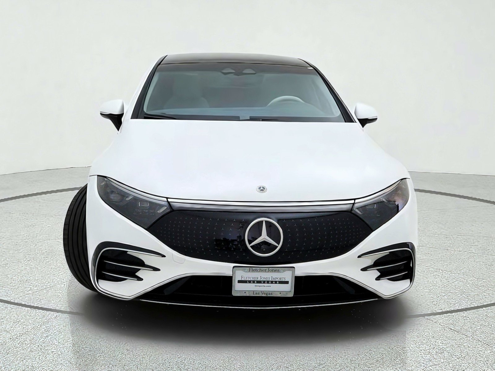 Certified Used 2024 Polar White Mercedes-Benz EQS 450+ image 3