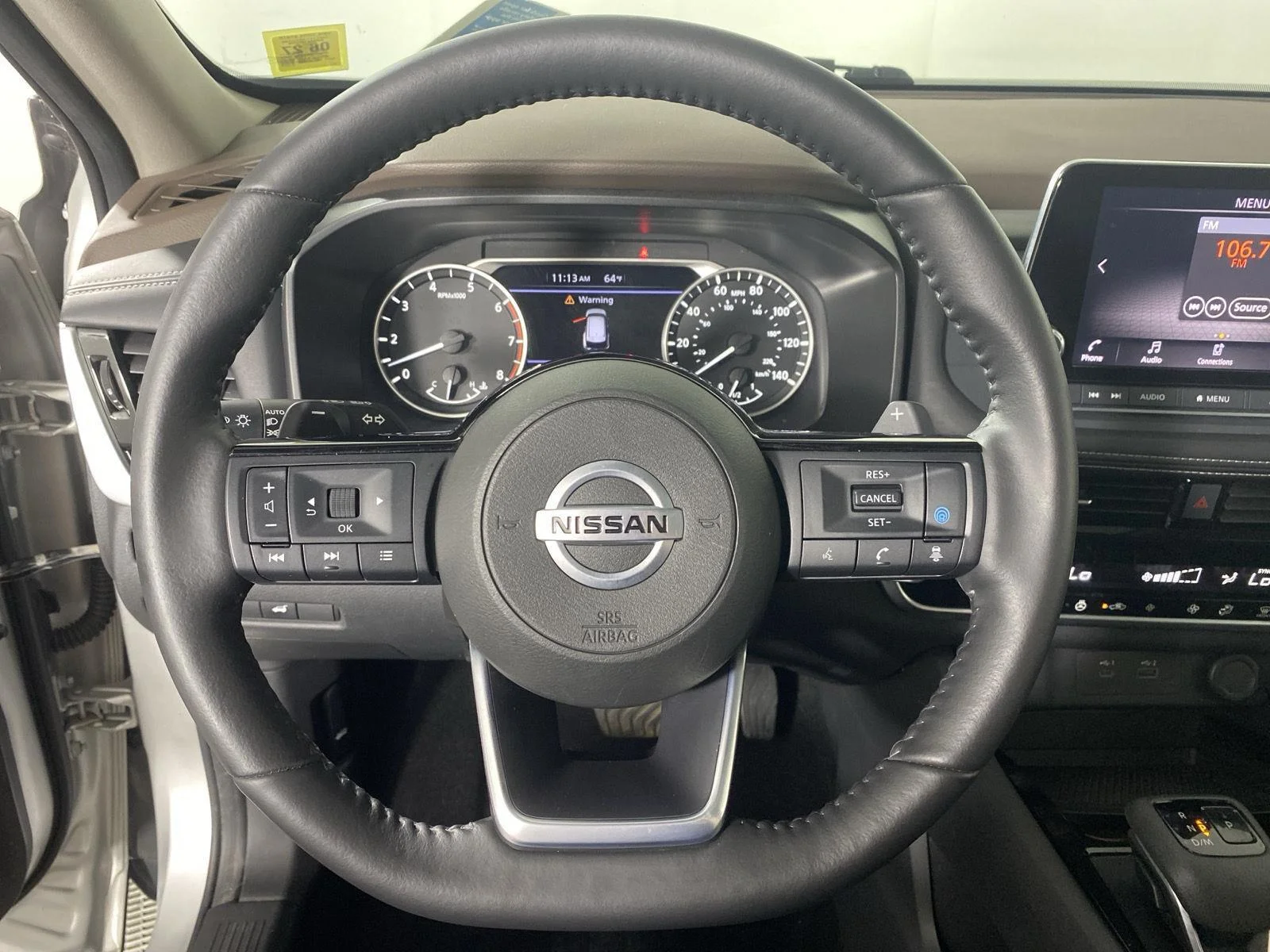 Used 2021 Brilliant Silver Metallic Nissan SV image 15