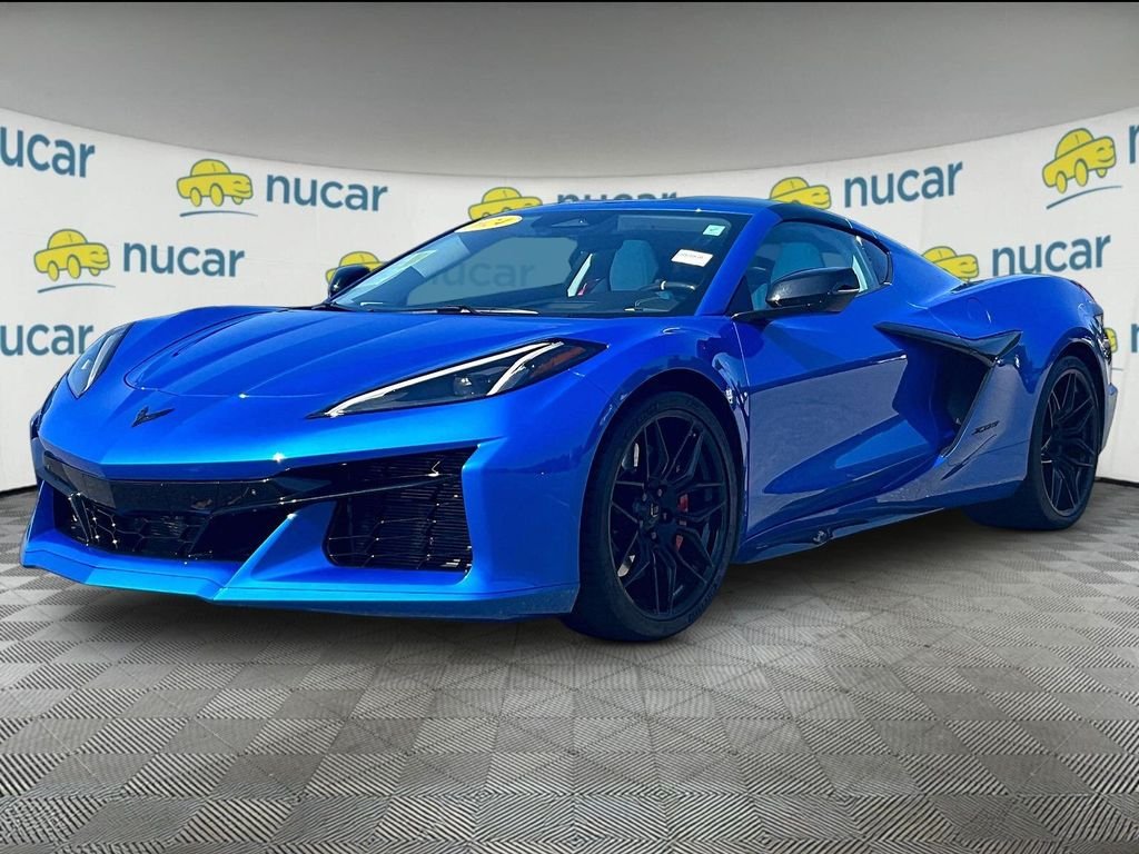 Used 2024 Blue Chevrolet Z06 image 3