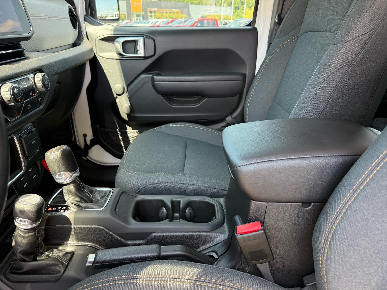 Used 2024 Bright White Clearcoat Jeep Sport image 22