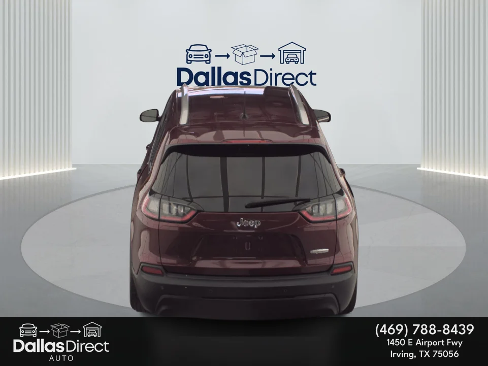 Used 2019 Velvet Red Pearlcoat Jeep Latitude Plus image 7