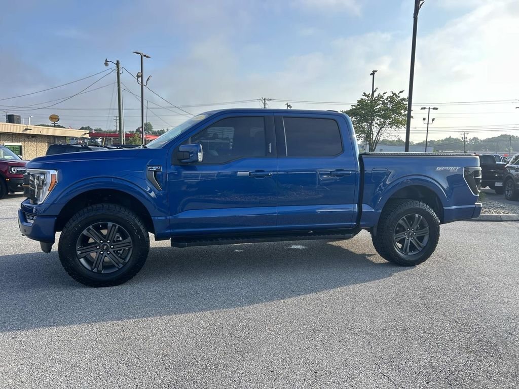 Certified Used 2023 Atlas Blue Metallic Ford Lariat image 7