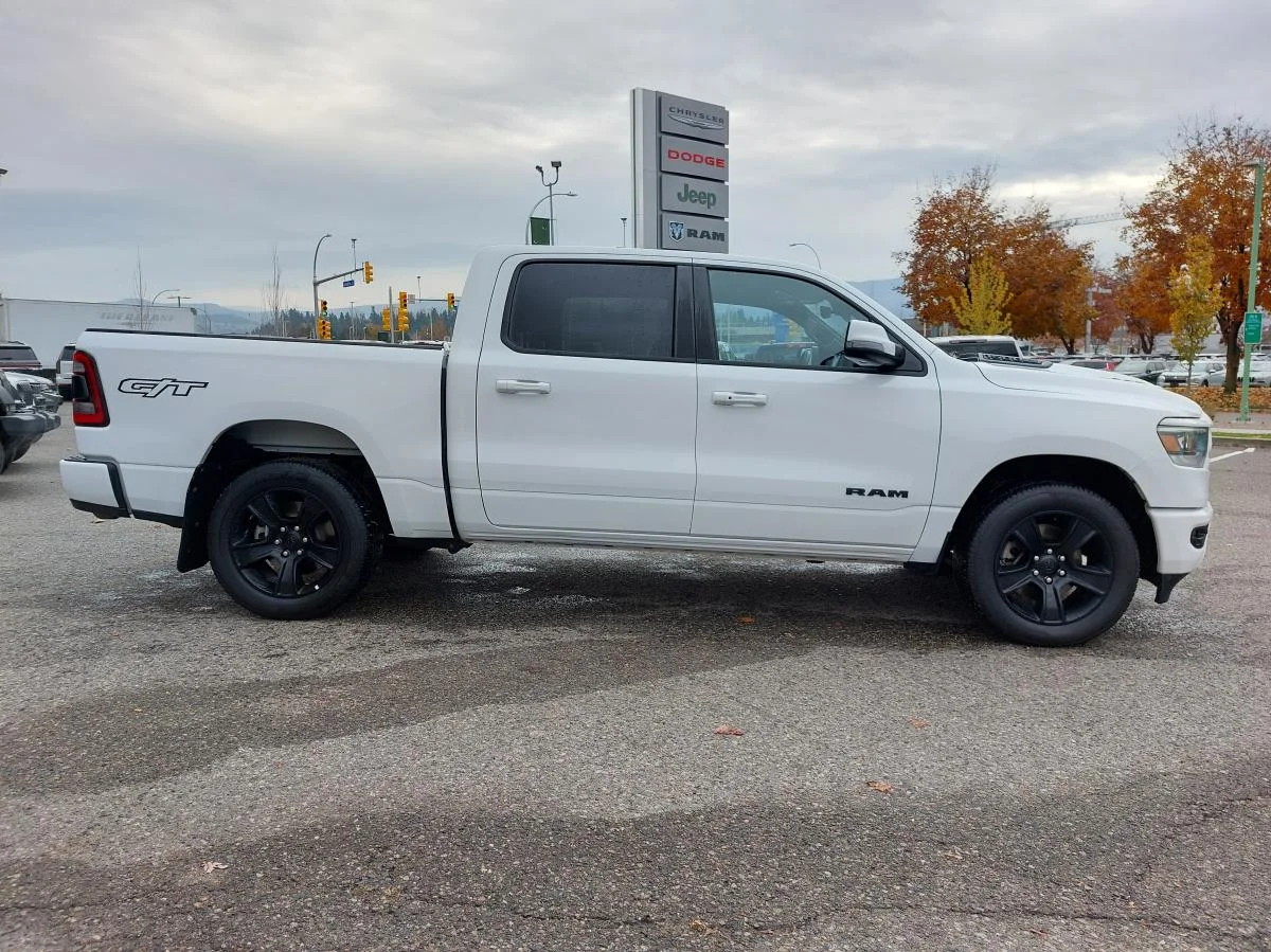 Used 2023 White RAM Sport 4x4 Crew Cab 5