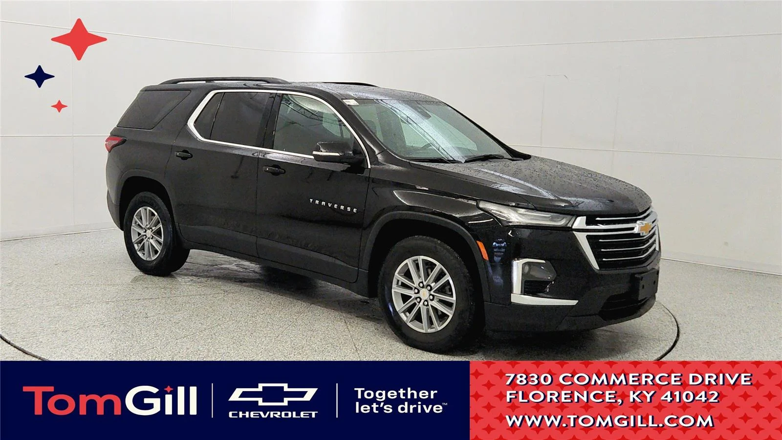 Used 2023 Mosaic Black Metallic Chevrolet LT Cloth image 1