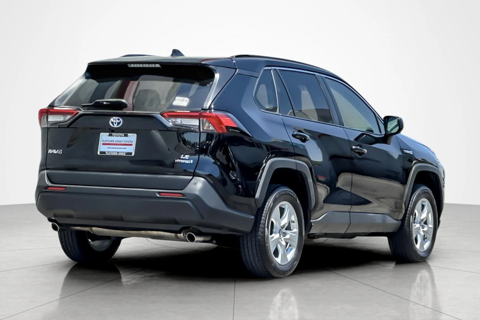Used 2021 MIDNIGHT BLACK Toyota Hybrid LE image 5