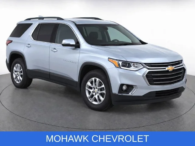 Used 2021 Chevrolet Traverse 1LT with VIN 1GNEVGKWXMJ272273 for sale in Ballston Spa, NY