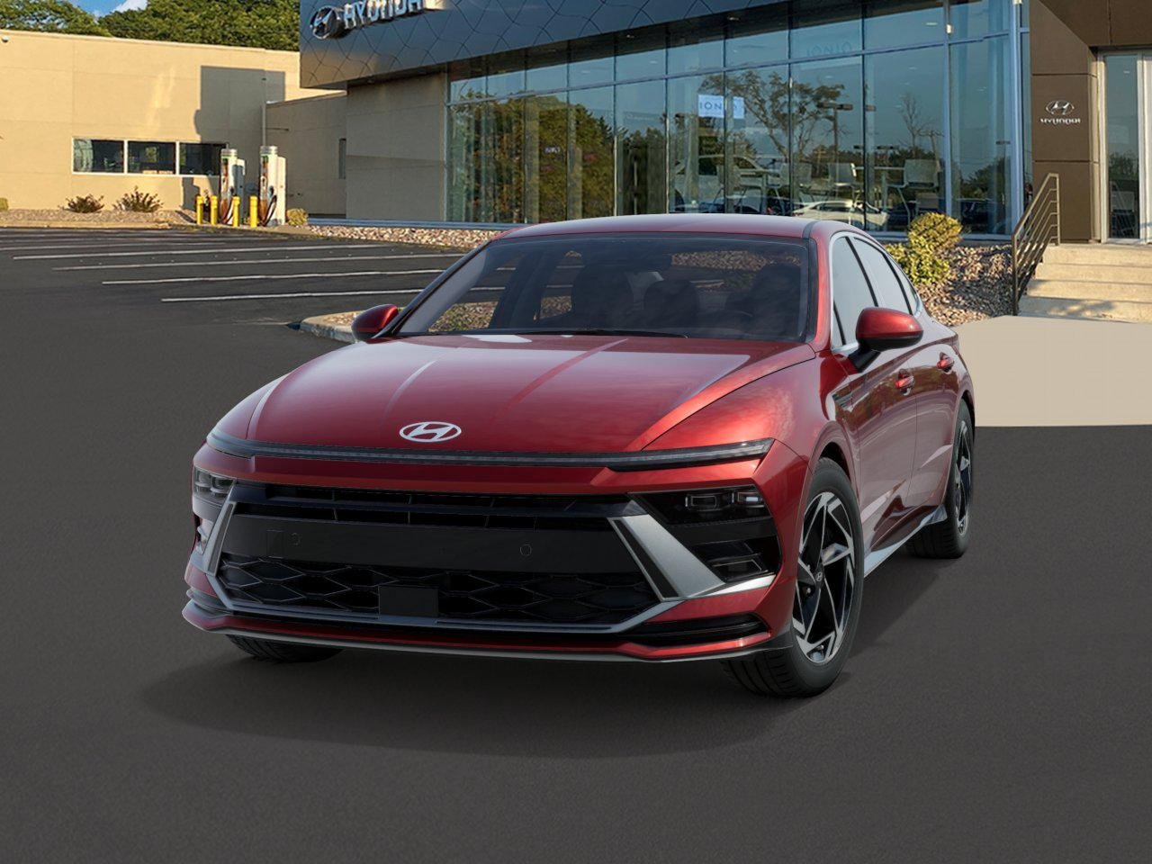New 2026 Red Hyundai SEL Sport image 6