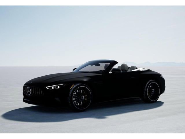 New 2026 MANUFAKTUR Night Black Magno Mercedes-Benz AMG® SL 55 Roadster image 38