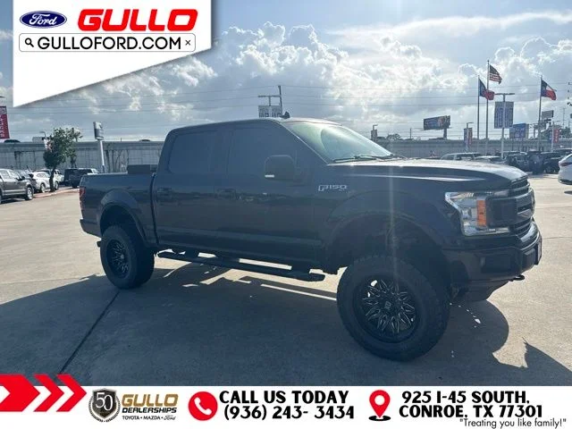 Used 2019 Agate Black Metallic Ford XLT image 4