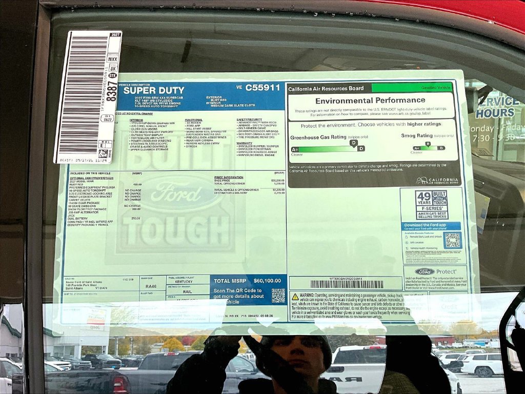 New 2027 Ruby Red Metallic Ford XLT image 18