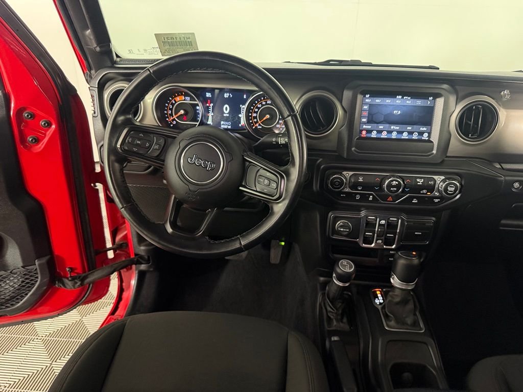 Certified Used 2021 Red Jeep Unlimited Willys image 16