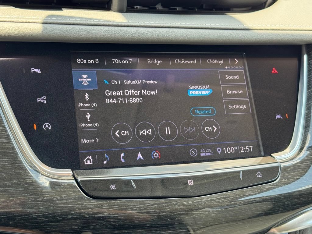 Used 2020 CRYSTAL WHITE TRICOAT Cadillac FWD Premium Luxury image 31
