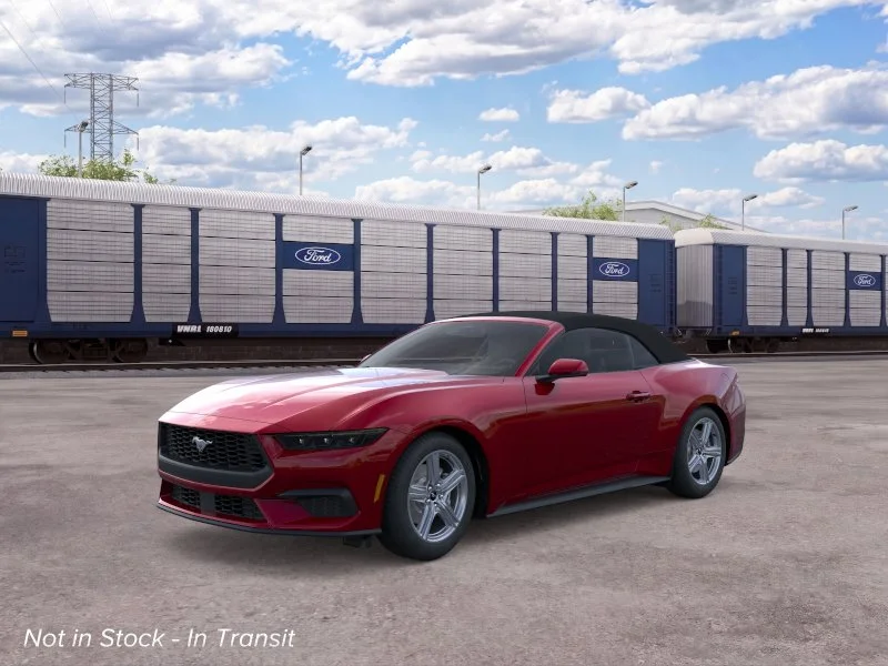 New 2026 Molten Magenta Metallic Tinted Clearcoat Ford EcoBoost® Premium Convertible image 1