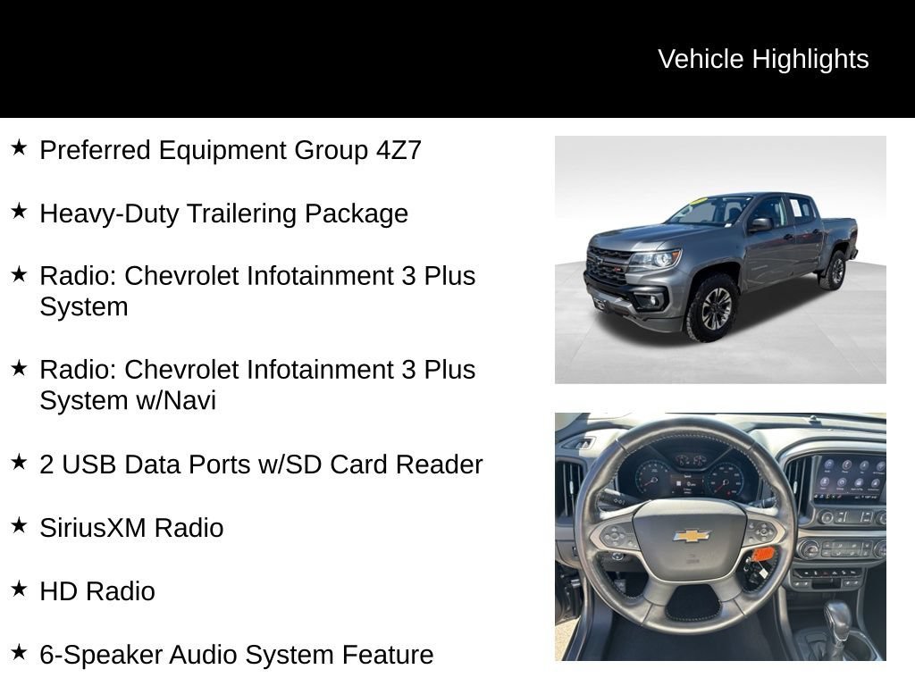 Used 2022 SATIN STEEL METALLIC Chevrolet 4WD Z71 image 10