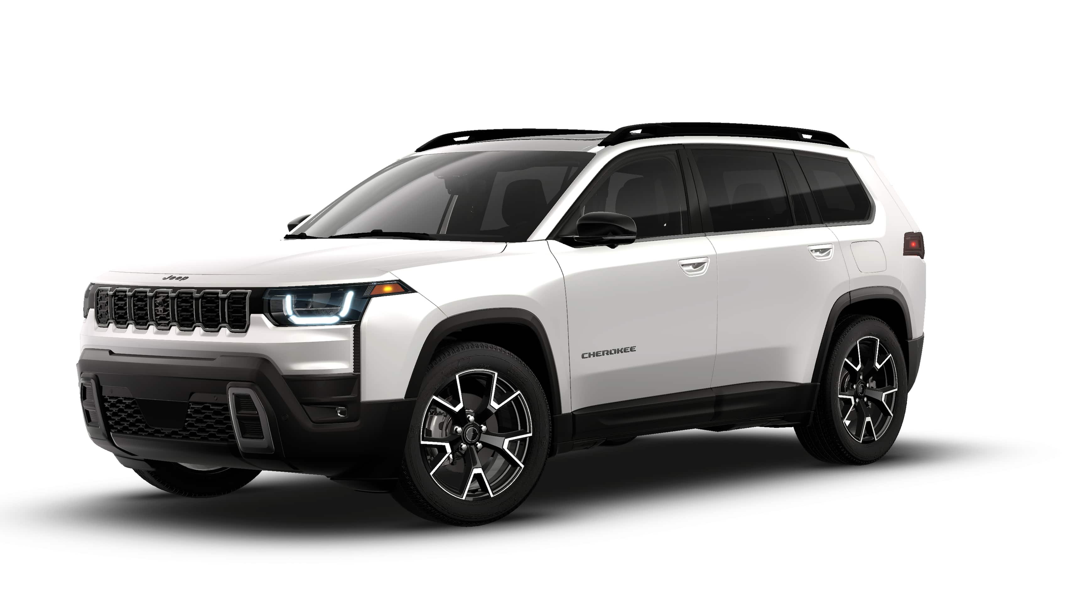 New 2026 Bright White Clear-Coat Exterior Paint Jeep Overland image 13