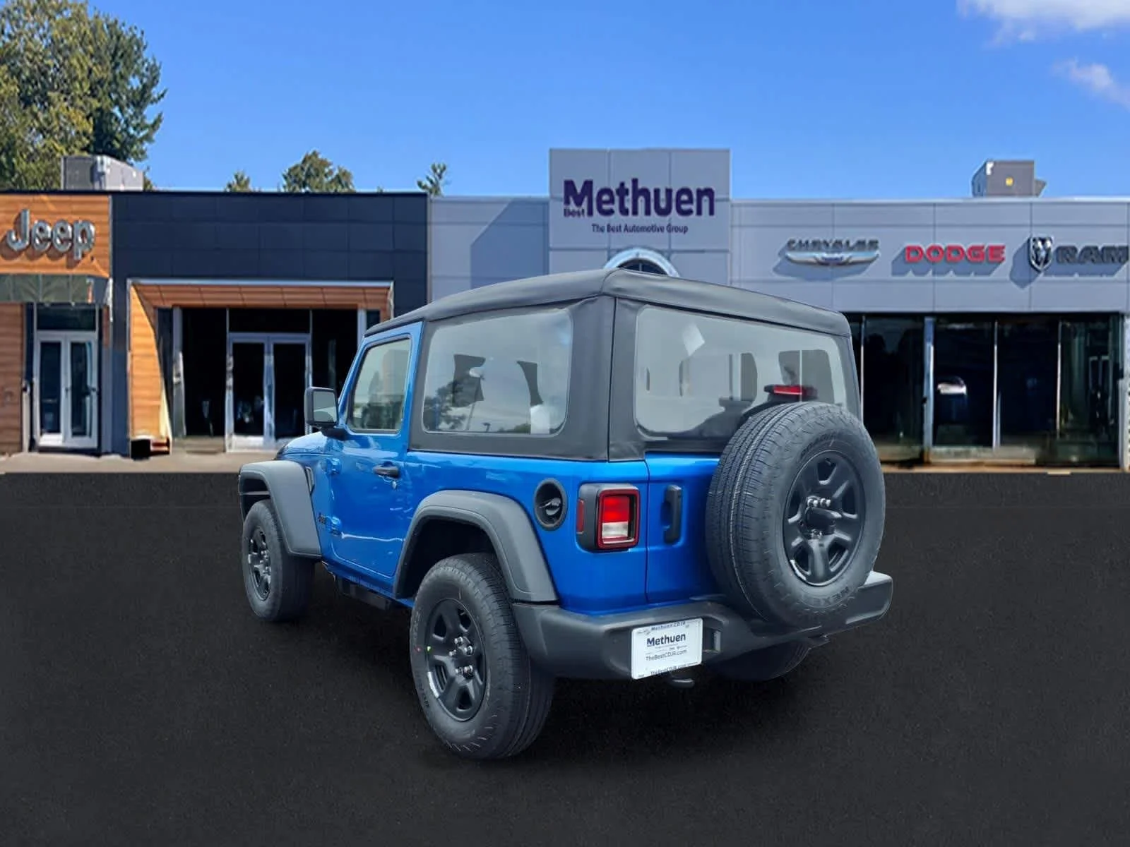New 2026 Hydro Blue Pearlcoat Jeep Sport image 4