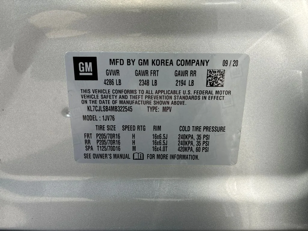 Used 2021 Silver Chevrolet LT image 12