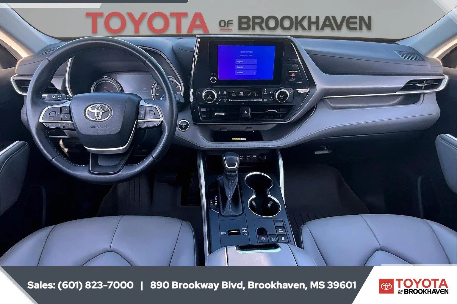 Used 2023 Celestial Silver Metallic Toyota Hybrid XLE image 13
